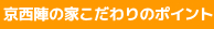 京西陣の家こだわりのポイント